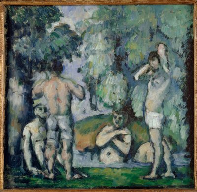 Les cinq baigneurs - Paul Cézanne